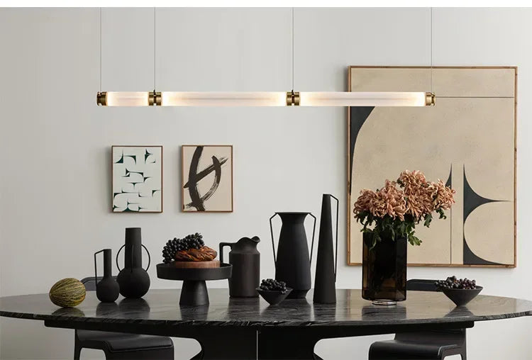 Lustre pour Salon Moderne — Verre