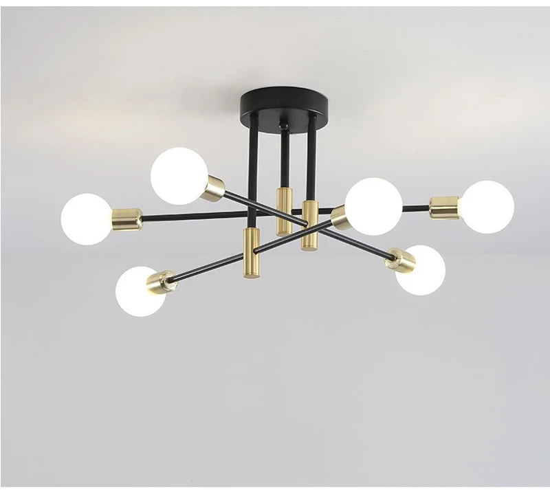 Lustre Salon Industriel