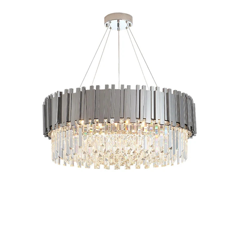 Lustre Cristal Design — Moderne — Oval 150cm