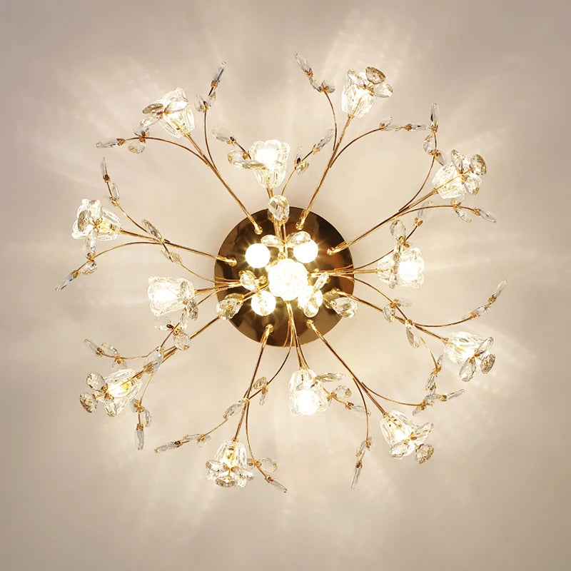 Lustre en Cristal Pas Cher — Nordique