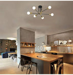 Lustre Salon Industriel
