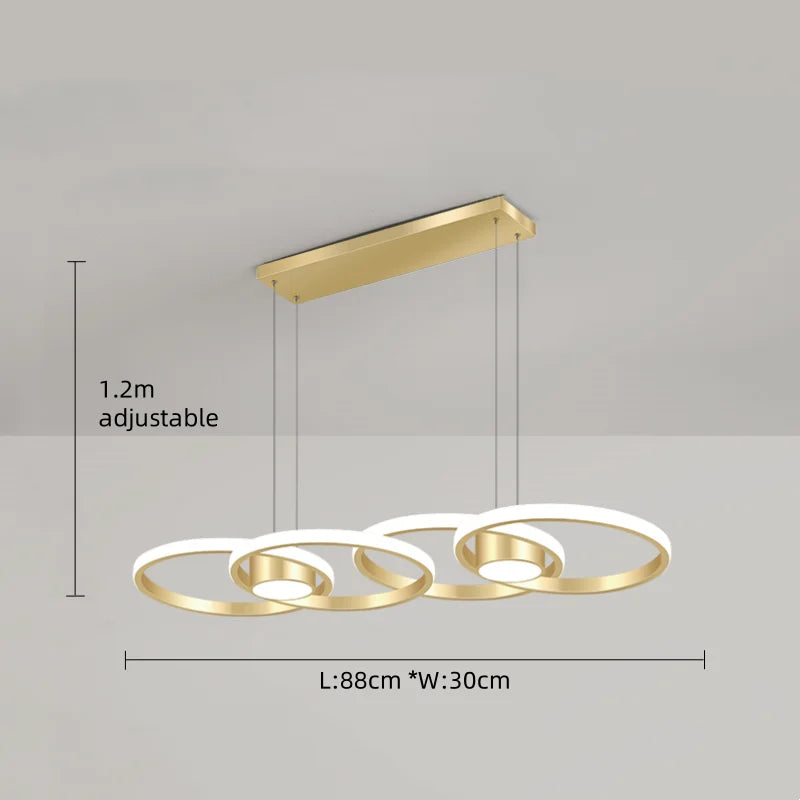 Suspension Luminaire Salon — Métal