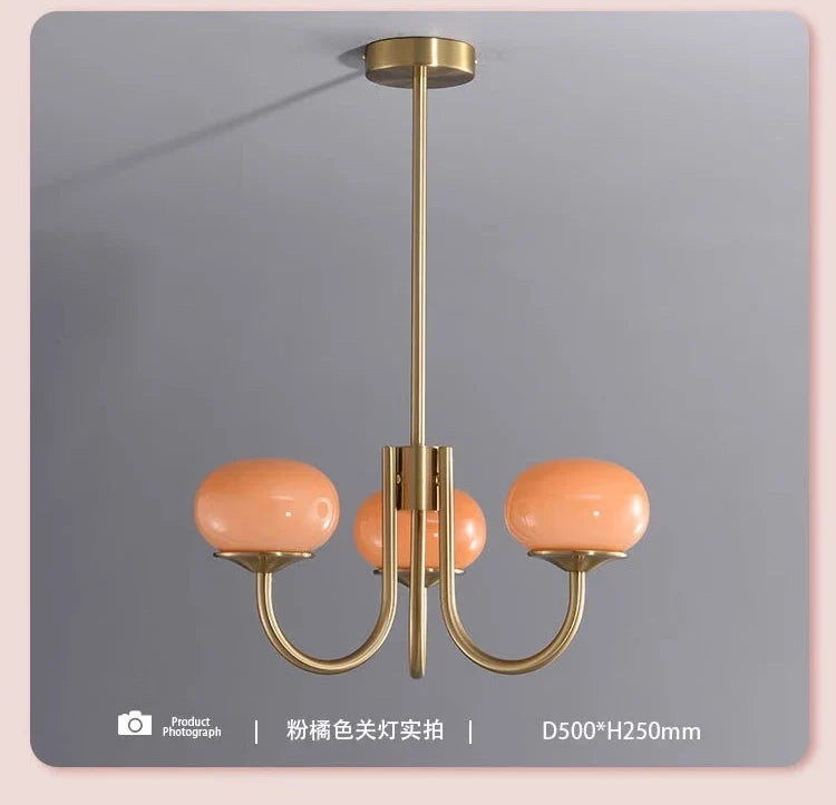 Lustre Chambre Adulte — LED — B argent 5 ampoules