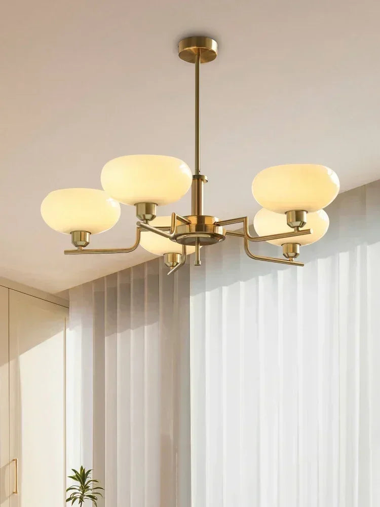 Lustre Vintage Industriel — Verre