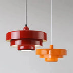 Lustre Suspension Rétro Médiéval — Bar Café Restaurant — LED Multicouleur
