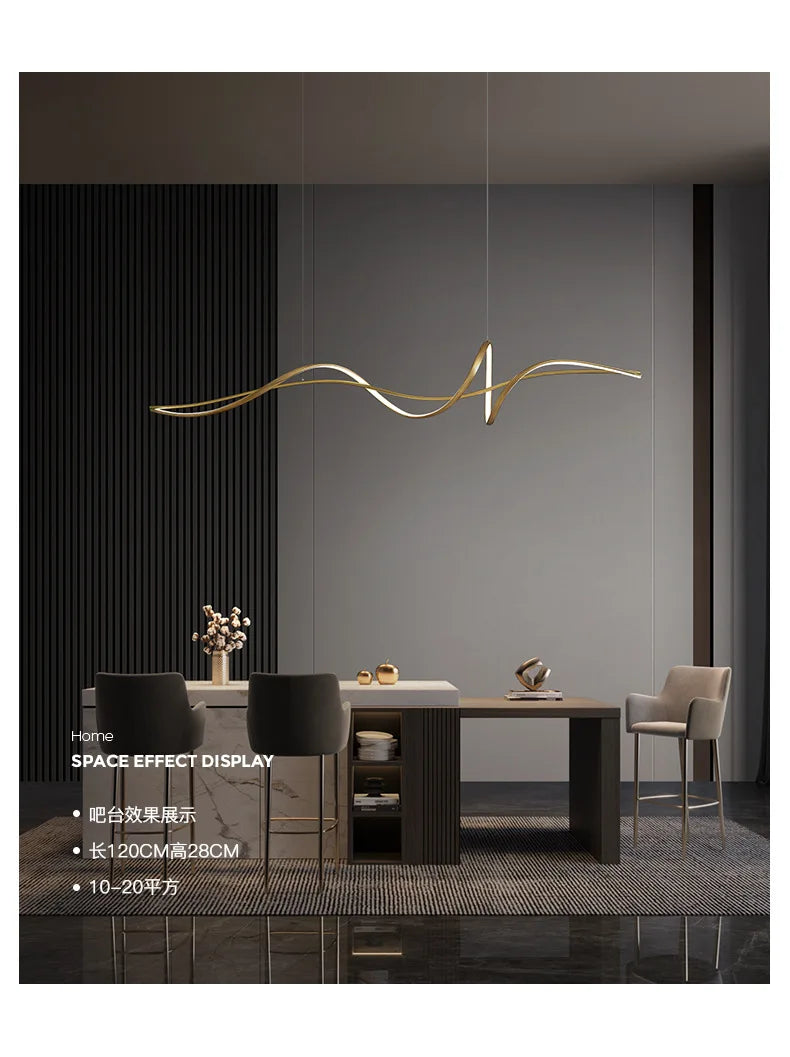 Lustre Salle à Manger Tendance — Salon