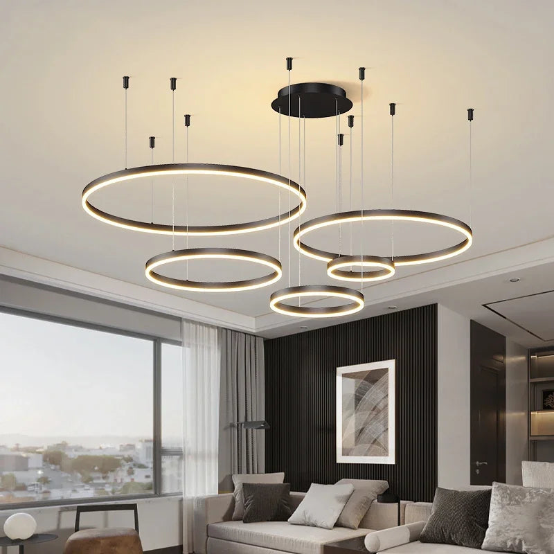 Lustre Industriel Bois et Métal — Blanc