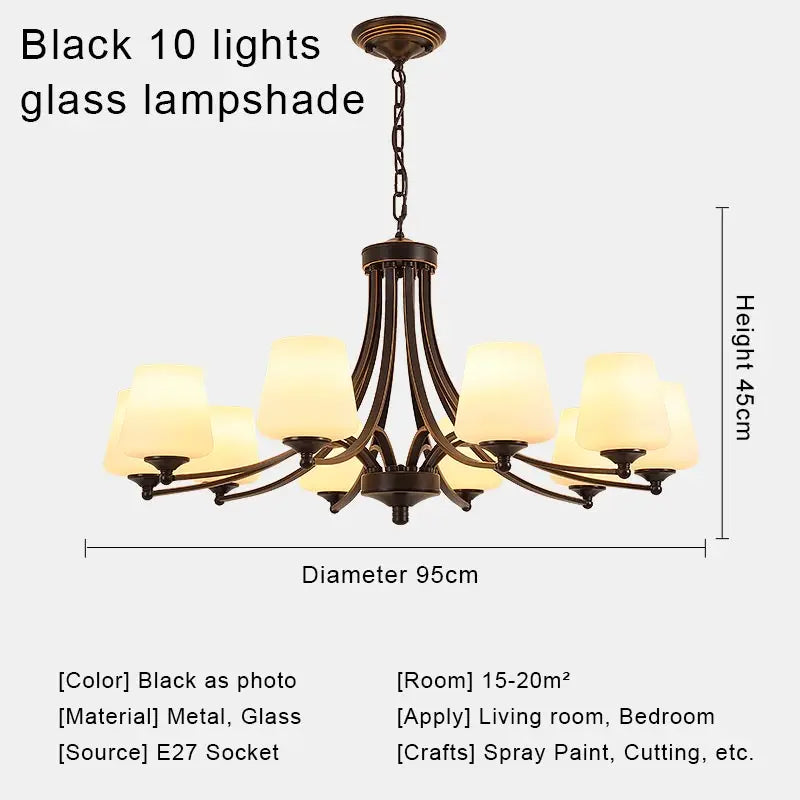 Lustre Salon Moderne — Plafonnier LED Cristal