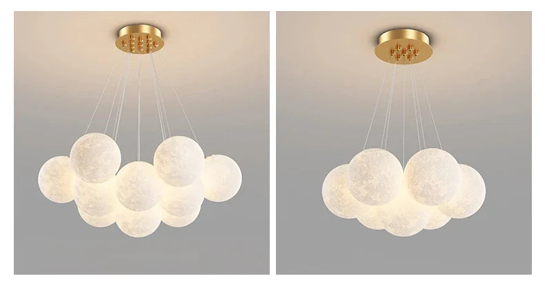 Lustre Bulle — Plafonnier Nordique Design