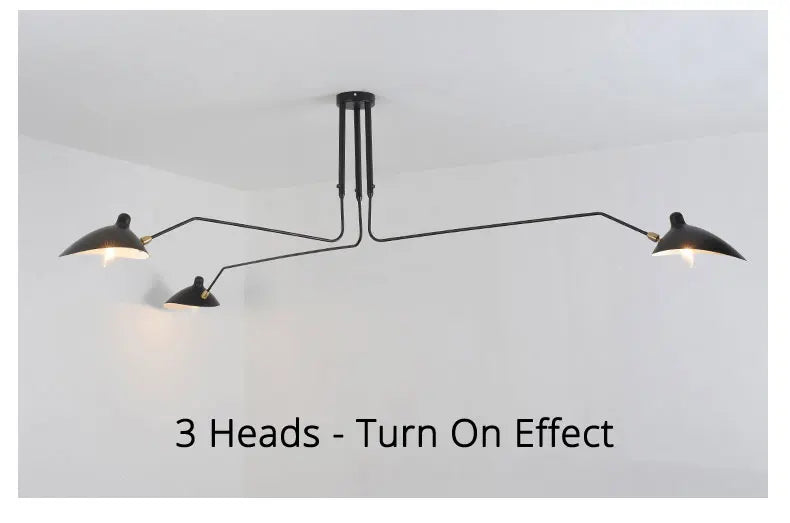 Plafonnier Salon Moderne — Plafonnier Nordique Design