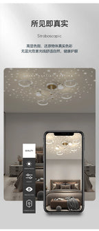 Lustre Moderne LED — Blanc