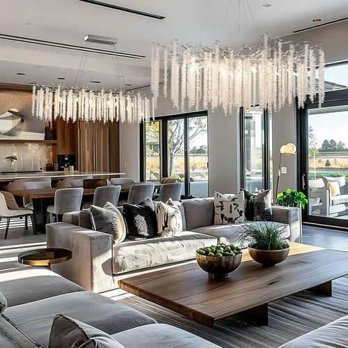 Lustre Cristal Salon