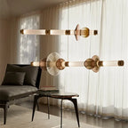 Lustre pour Salon Moderne — Verre