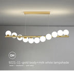Lustre Design Salle à Manger — Cuisine — Type A - 9 ampoules - 63W