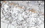 Lustre Cristal Moderne — Escalier