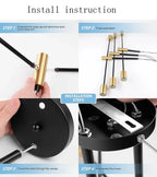 Lustre Salon Industriel