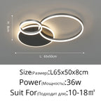 Lustre Chambre Adulte — Doré 7 anneaux