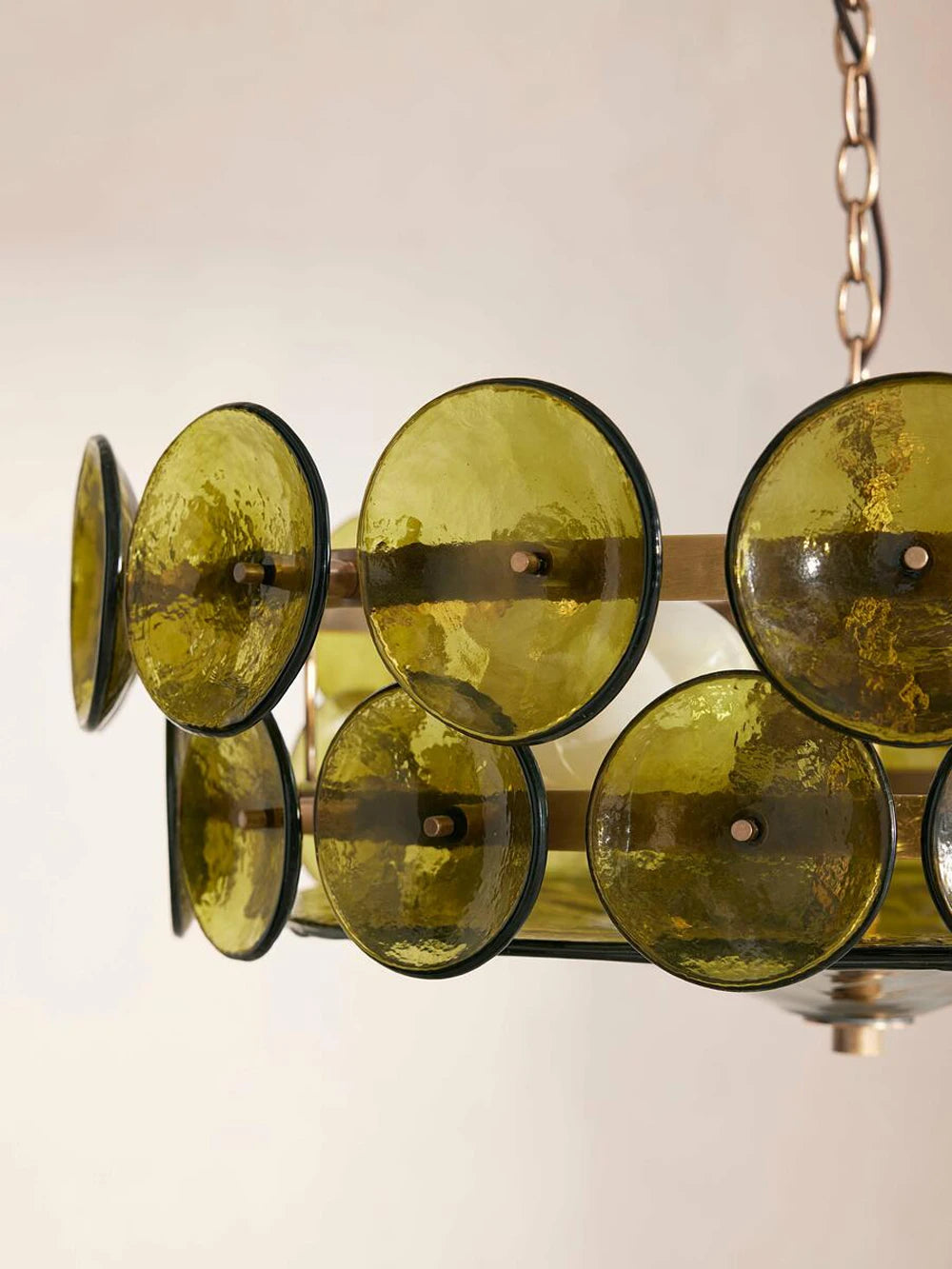 Grand Lustre Salon — Verre