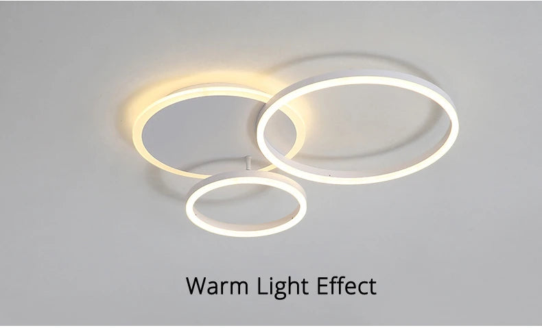 Lustre Blanc Moderne