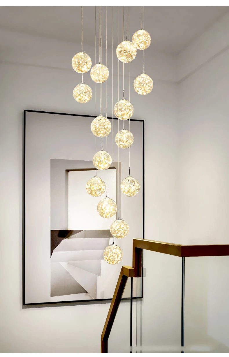 Lustre Salle à Manger Moderne — Cristal