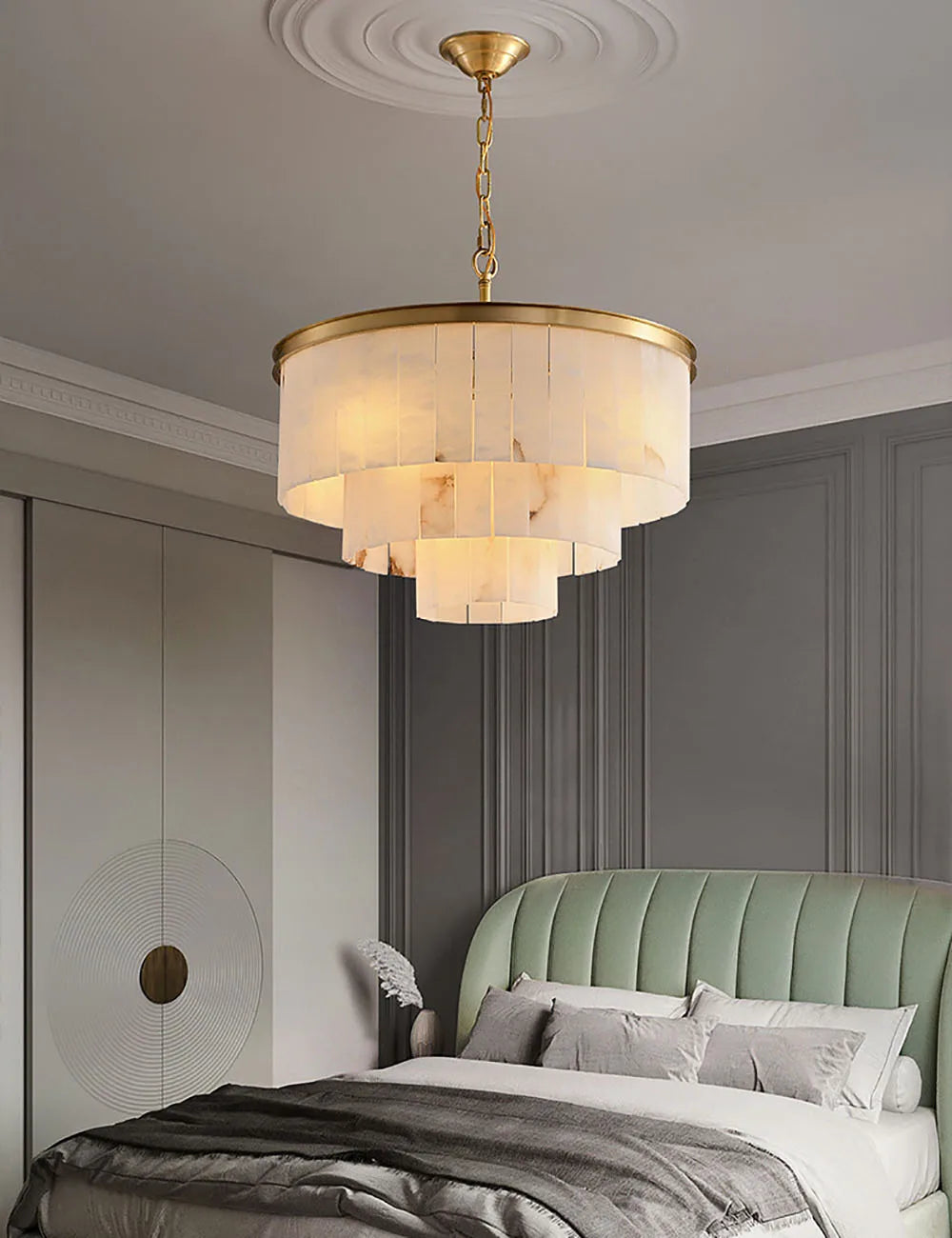Lustre Tendance Salon — Marbre