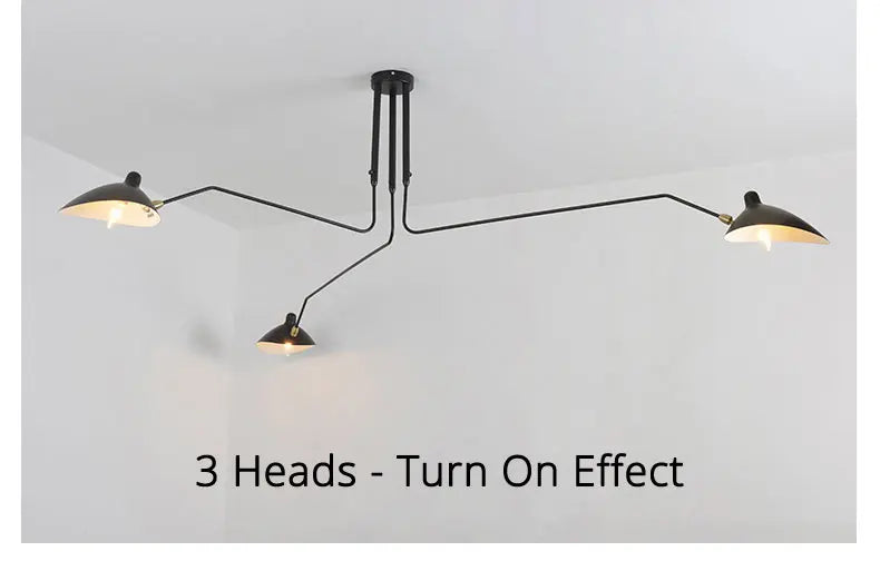 Plafonnier Salon Moderne — Plafonnier Nordique Design