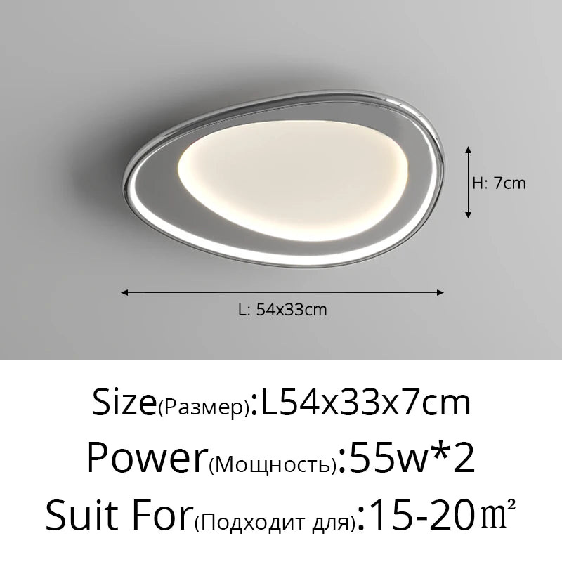 Lustre Salle à Manger Déporté — Blanc