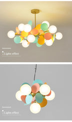 Lustre Araignée Design — Moderne — 10 ampoules blanc