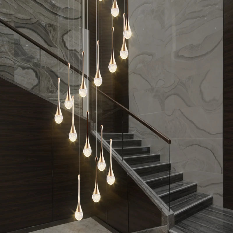 Lustre Salon Moderne — Cristal