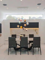 Lustre Design LED — Verre — 16 ampoules Applique murale