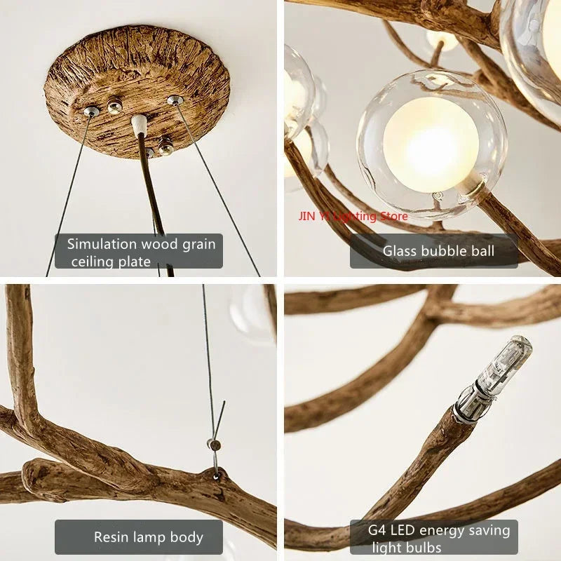 Suspension Verre Design — Vintage Salon
