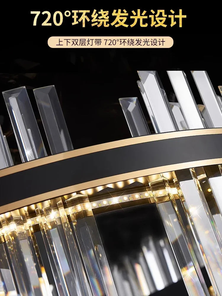 Lustre Noir Moderne