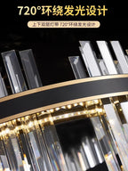 Lustre Noir Moderne