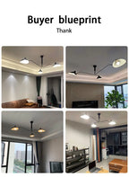 Plafonnier Salon Moderne — Plafonnier Nordique Design