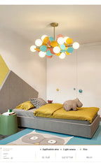 Lustre Araignée Design — Moderne — 10 ampoules blanc