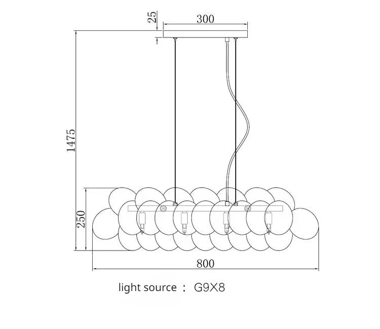 Lustre Chambre Enfant — Plafonnier Nordique Design