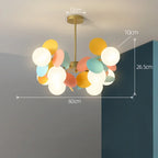 Lustre Araignée Design — Moderne — 10 ampoules blanc