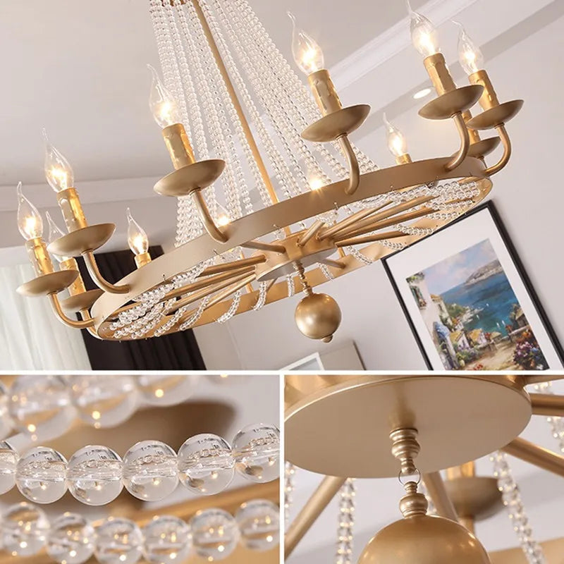 Lustre en Cristal Moderne