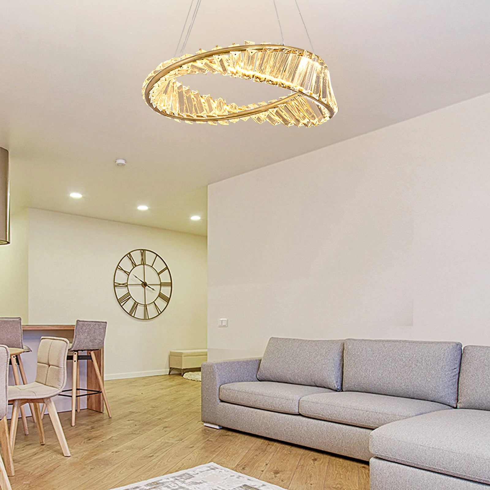 Lustres Led — Plafonnier Anneau LED