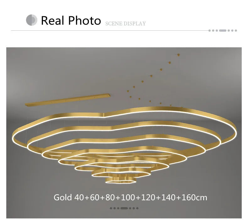 Suspension Luminaire Salon — Moderne