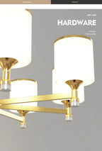 Lustre Moderne Salon — Plafonnier Nordique Design