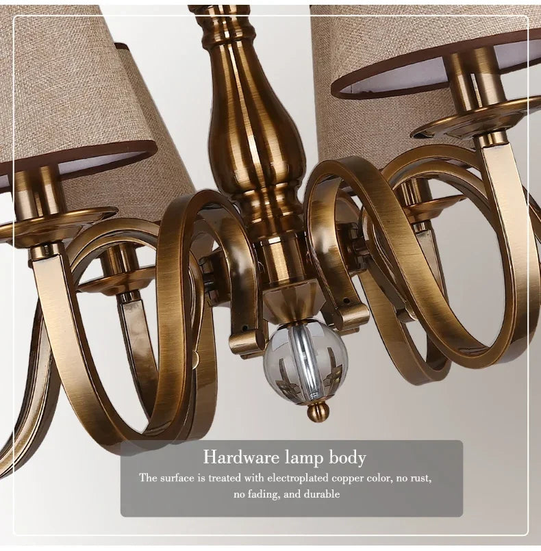 Lustre Salle à Manger Bois — LED