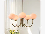 Lustre Chambre Adulte — LED — B argent 5 ampoules