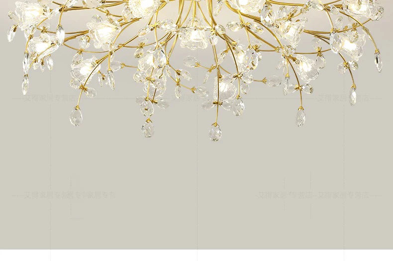 Lustre en Cristal Pas Cher — Nordique