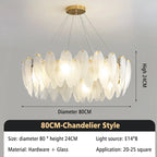 Lustre Chambre Bébé — Verre — Plafonnier D50cm