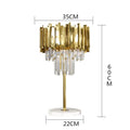 Lustre en Cristal Pas Cher — Métal