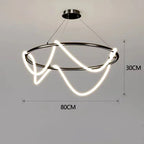 Lustre Cuisine Industriel — Nordique — Doré 150 cm A