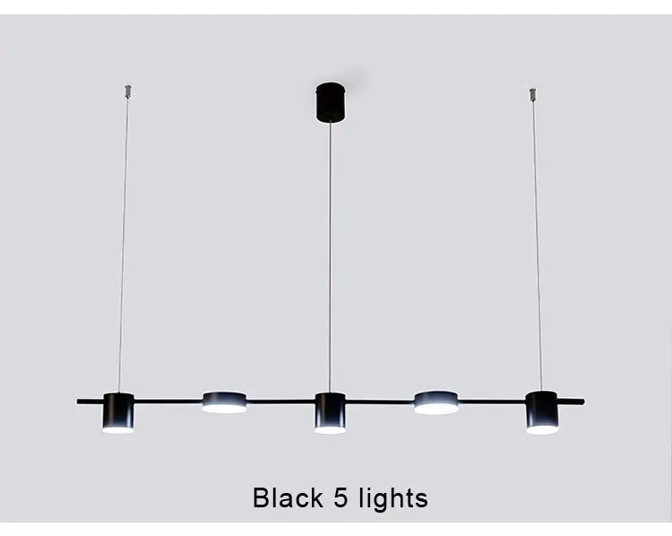 Lustre Moderne Noir — Cuivre