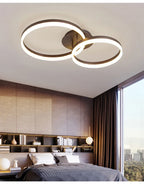 Lustre Design LED — Métal — 1 anneau 50cm