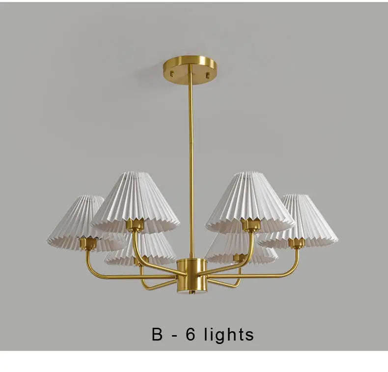 Lustre Bohème — Cuivre — A 10 ampoules